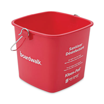 Sanitizing Bucket Red