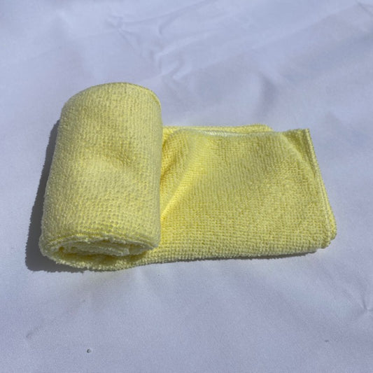 Microfiber Cleaning Cloth Yellow