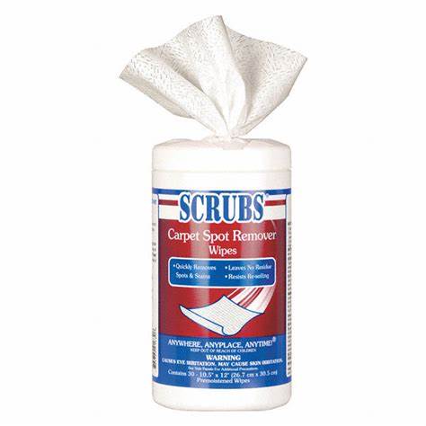 Scrubs Carpet Wipes