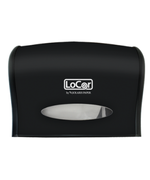 LoCor Jumbo Toilet Paper Dispenser Black