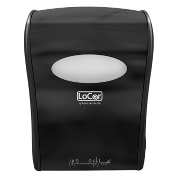 LoCor Mechanical Towel Dispenser Black