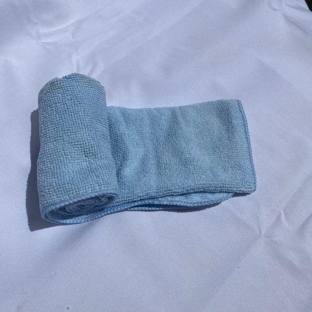 Microfiber Cleaning Cloth Blue